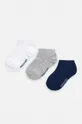 серый Mayoral - Детские короткие носки (3 пары) Для мальчиков