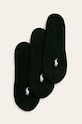 Polo Ralph Lauren - Ponožky (3-pak) čierna 455747505001