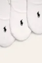 Polo Ralph Lauren stopalke (3-pack) bela