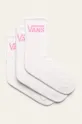 biela Vans - Ponožky (3-pak) Dámsky