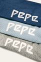 Pepe Jeans - Sosete scurte Camila (3-pack) gri
