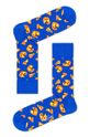 purpurový Happy Socks - Ponožky Pizza Dámsky
