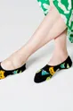 Happy Socks - Kotníkové ponožky Funny Cat černá