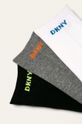 Dkny - Ponožky (3-pak) viacfarebná