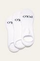 biela Polo Ralph Lauren - Členkové ponožky (3-pak) Pánsky