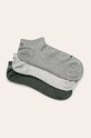 Členkové ponožky Puma 906807.M (3-pak) krátke ponožky sivá 906807.M