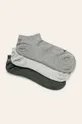 sivá Členkové ponožky Puma 906807.M (3-pak) Unisex