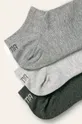 Короткі шкарпетки Puma (3-pack) сірий
