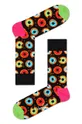 čierna Happy Socks - Ponožky Donut Pánsky
