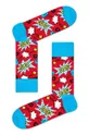 Happy Socks - Κάλτσες δώρου για την Ημέρα του Πατέρα (3 πακέτα) κόκκινο