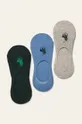 viacfarebná Polo Ralph Lauren - Členkové ponožky (3-pak) Pánsky
