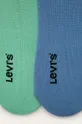 Levi's - Členkové ponožky (2-pak) fialová