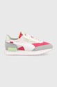 Puma scarpe FUTURE RIDER PLAY ON pelle fiore rosa 371149.D