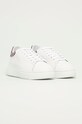 Emporio Armani - Ghete de piele X3X024.XM327 alb AW20