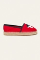 czerwony Tommy Hilfiger - Espadryle Damski