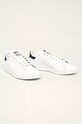 adidas Originals - Ghete de piele Stan Smith S81020 S81020 alb SS20