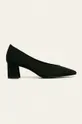 fekete Marco Tozzi - Sarkas cipő Női