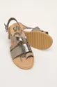strieborná Sorel - Kožené sandále Ella