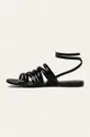 чорний Vagabond Shoemakers - Шкіряні сандалі Tia