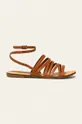 коричневий Vagabond Shoemakers - Шкіряні сандалі Tia Жіночий