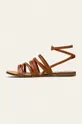brązowy Vagabond Shoemakers - Sandały skórzane Tia