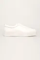 biela Calvin Klein - Kožená obuv Dámsky