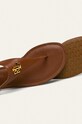 Lauren Ralph Lauren - Sandały skórzane Ellington brązowy 802774600002