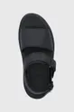 black Dr. Martens leather sandals