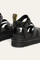 černá Dr. Martens - Kožené sandály Blaire