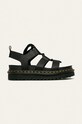 Dr. Martens - Sandały skórzane Nartilla pozostałe czarny DM24641001