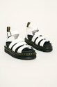 Dr. Martens - Sandały skórzane Blaire 25768100 biały SS21