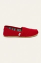 czerwony Toms - Espadryle Classic Damski