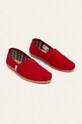 Toms - Espadryle Classic 10000874 czerwony SS21