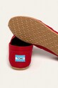 Obuwie Toms - Espadryle Classic 10000874 czerwony