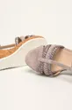 фіолетовий Caprice - Шкіряні сандалі