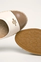 Coach - Espadrile de piele alb G4858