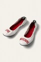Love Moschino - Balerini textil alb JA11060G1AIA0100