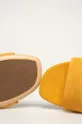 žltá Tamaris - Kožené sandále