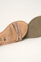 zlatá Tamaris - Kožené sandále