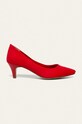 Tamaris - Pantofi cu toc gros rosu 1.1.22415.24.686