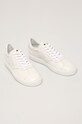 Stuart Weitzman - Kožené boty Daryl S3694.WHT bílá SS20