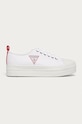 Guess Jeans - Tenisówki imitacja skóry licowej biały FL6BRS.FAB12