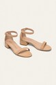 Stuart Weitzman sandali in pelle Nudistjune S2229 beige SS20