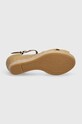 Sandály Tommy Hilfiger BASIC OPENED TOE MID WEDGE FW0FW04785 béžová