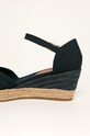 Obuwie Tommy Hilfiger sandały BASIC OPENED TOE MID WEDGE FW0FW04785 granatowy