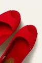 červená Tommy Hilfiger - Sandále ICONIC ELENA SLING BACK WEDGE
