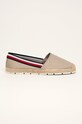 Tommy Hilfiger - Espadrilky textilný béžová FW0FW04738