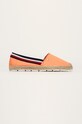 Tommy Hilfiger - Espadrilky textilný oranžová FW0FW04738