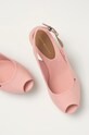 Tommy Hilfiger - Σανδάλια ICONIC ELBA SLING BACK WEDGE ροζ FW0FW04788