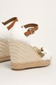 Tommy Hilfiger sandały BASIC OPENED TOE HIGH WEDGE FW0FW04784 biały